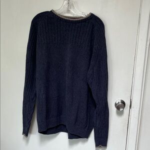 Columbia Dark Blue Crewneck Sweater for Men